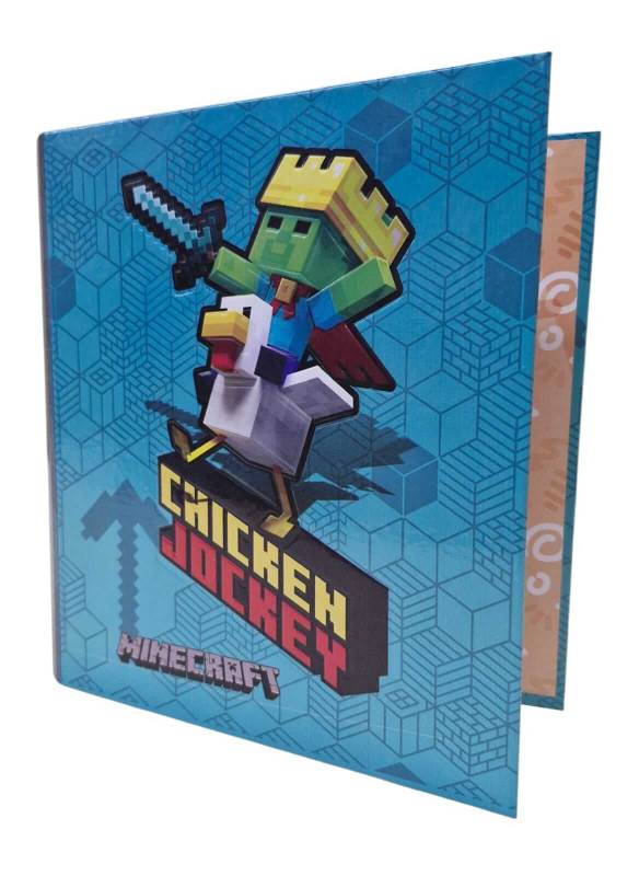 Carpeta 3Ø40Mm Escolar Oliver Minecraft Cartoné 146