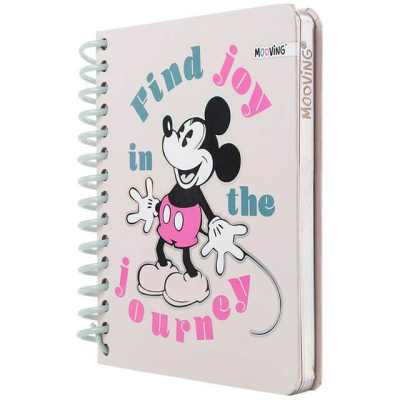 Cuaderno Mooving Pocket Premiun 96H Ray Mickey & Friends C/Sticker