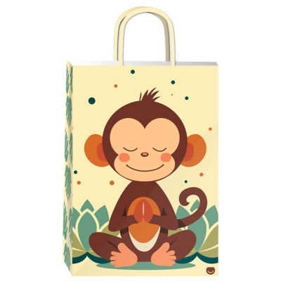 Bolsa P/Regalo Romipack Mystic Monkey 14X20