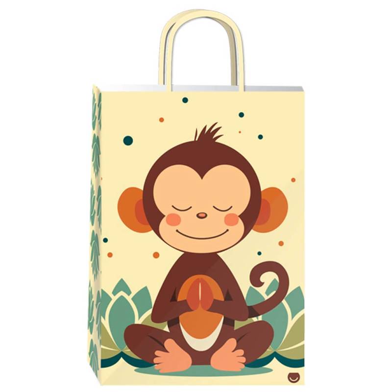 Bolsa P/Regalo Romipack Mystic Monkey 14X20