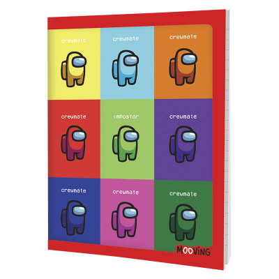 Cuaderno Mooving Among Us T/Flex 48 Hjs Raya 2217 