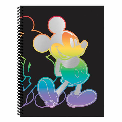Cuaderno Mooving 29,7 C/esp T/semi Rígida 80 Hjs Cuad Mickey Mouse 12121