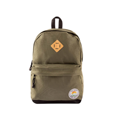 Mochila Talbot Esp 17 Lisa Verde 2913 2 Cierres