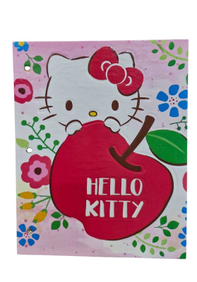 Carpeta C/Cordon N°3 Oliver Hello Kitty Cartoné
