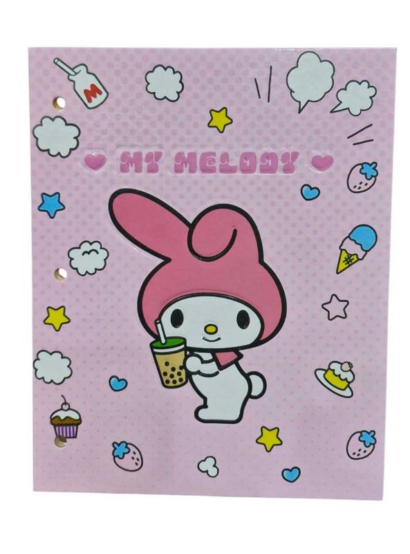 Carpeta C/Cordon N°3 Oliver My Melody Cartoné