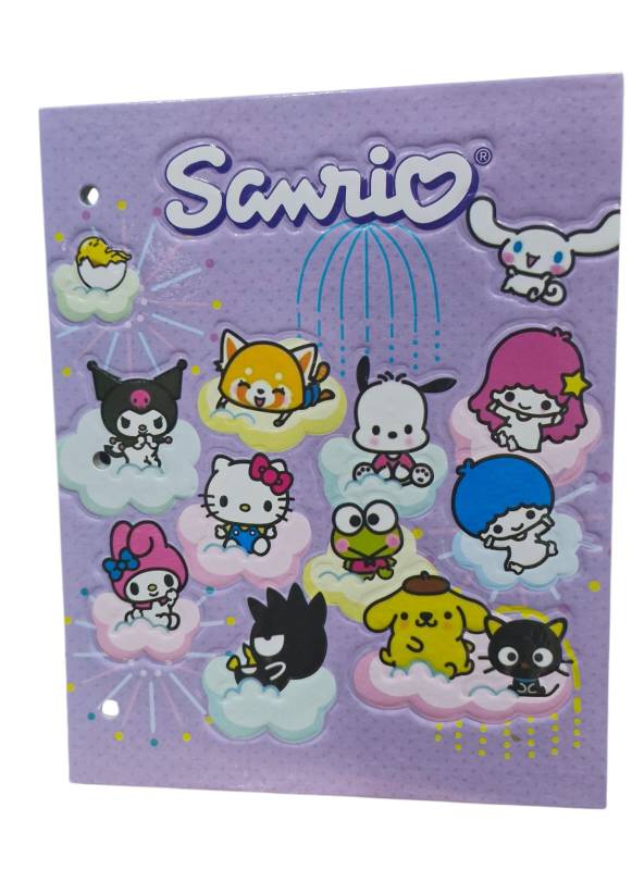 Carpeta C/Cordon N°3 Oliver Sanrio Cartoné