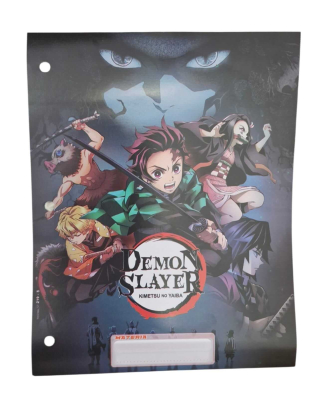 Separador De Materias Oliver 6 Hjs Demon Slayer