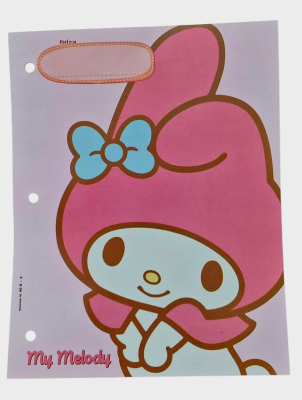 Separador De Materias Oliver 6 Hjs My Melody