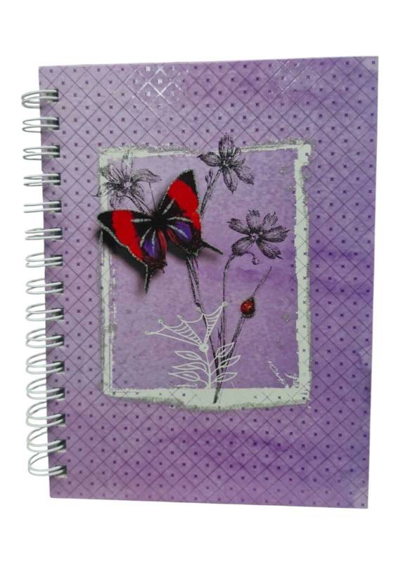 Cuaderno Onix 16X21 C/Esp 96 Hjs Rayado Vintage