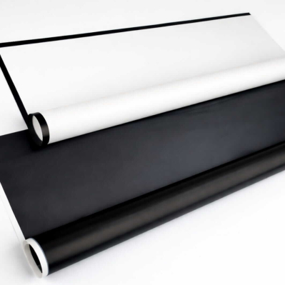 Papel Coreano Rexon 57X57Cm Negro Y Blanco 069 Paq X 10