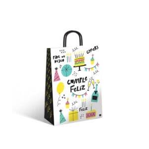 Bolsa P/Regalo Romipack Feliz Cumple 22X30