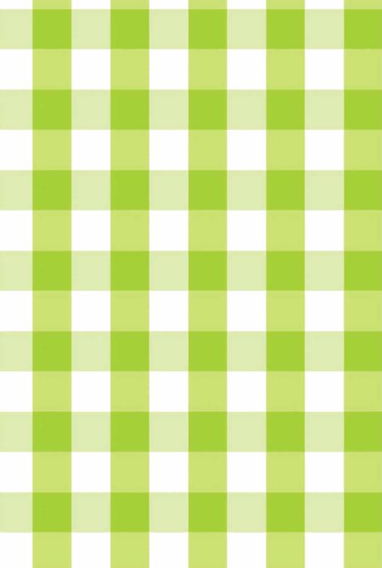 Papel Cuadrille Verde Mza Plastificado