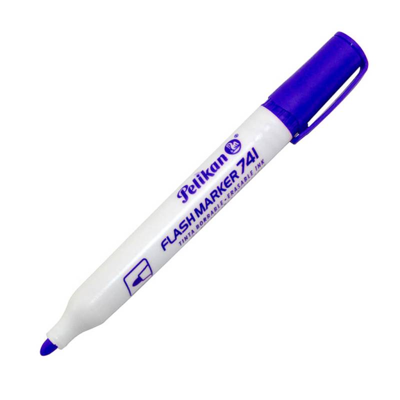 Marcador Pelikan 741 Azul P/Pizarra Blanca