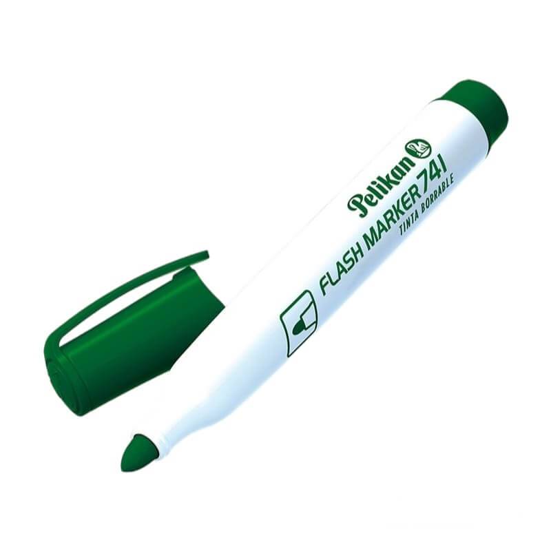 Marcador Pelikan 741 Verde P/Pizarra Blanca