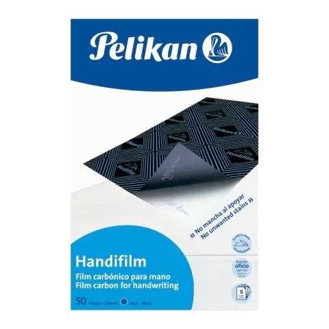 Carbonico Pelikan Oficio X 50 Azul 205 Handfilm