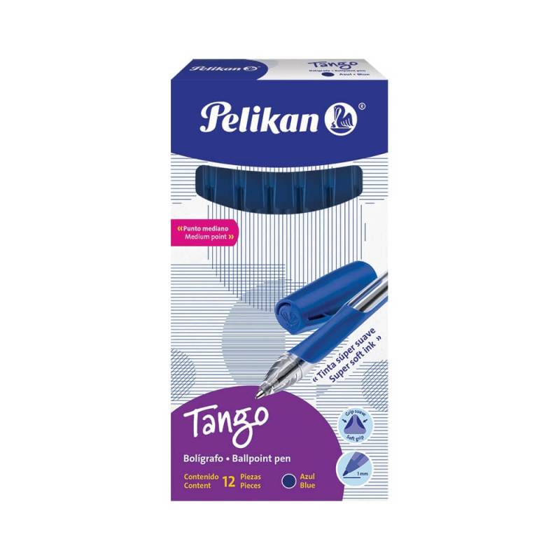 Boligrafo Pelikan Tango Azul Caja X 12 Unid