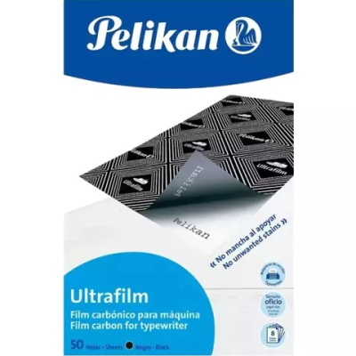 Carbonico Pelikan Oficio X 50 Negro 410 Ultrafilm
