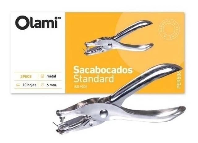Perforadora Olami Metal 1 Orificio Per506