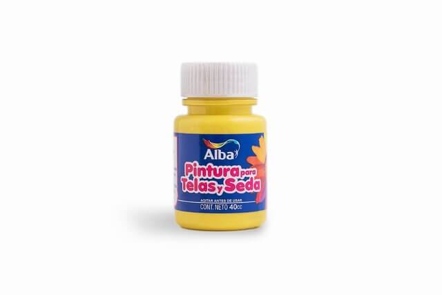 Pintura Para Telas Y Seda Alba 40 Ml - 574 Amarillo Mediano