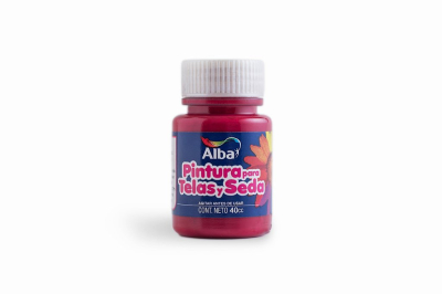 Pintura Para Telas Y Seda Alba 40 Ml - 587 Carmín