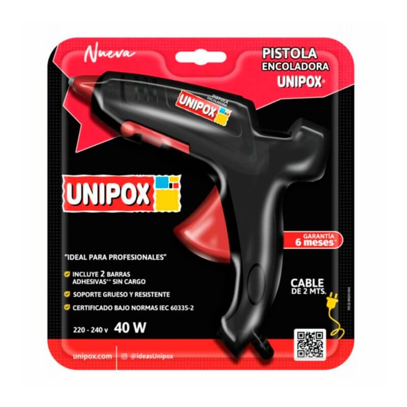 Pistola Encoladora Grande 40W 15W Unipox