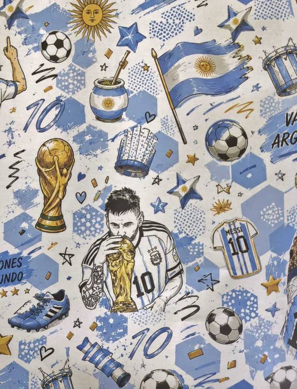 Papel Afiche Regalo Campeones Paq X 25 Un