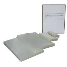 Plastificado En Caliente P/Carnet 60X90Mm Caja X 100 Un