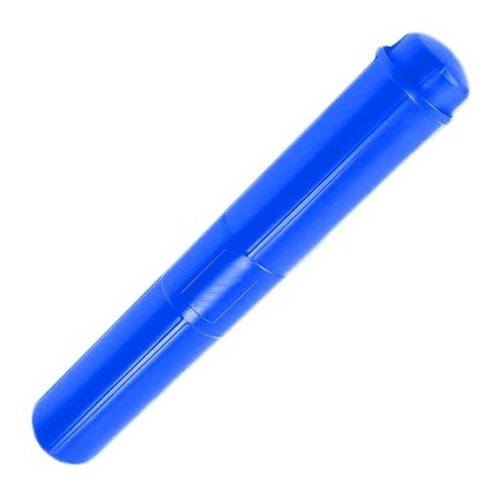 Portaláminas Plastico Tubo Color Azul