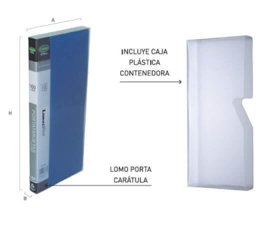 Portatarjetas Lama Office Us160K En Caja Plast