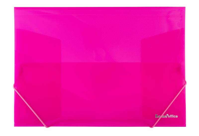 Carpeta 3 Solapas C/Elast A4 Polip Transluc Fucsia Lama Pp02An