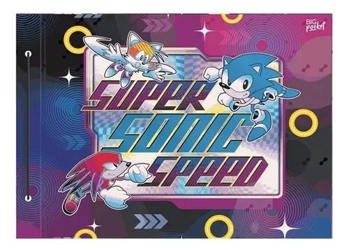 Carpeta C/Cordon N°5 Ppr Sonic Cartoné