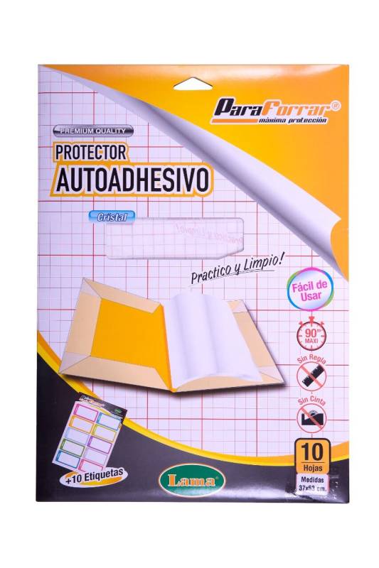 Protector Autoadhesivo Lama 24X32Cm X 10 Hjs 12401
