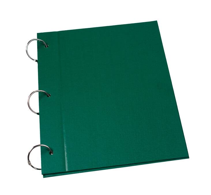 Carpeta C/Cordon N°3 Pvc Forrada Verde