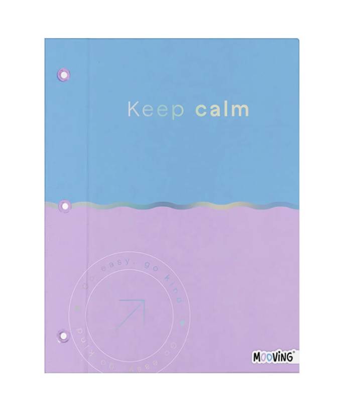 Carpeta C/Cordon N°3 Mooving Pastel Block Cartoné 3210