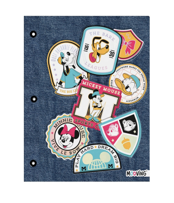 Carpeta C/Cordon N°3 Mooving Mickey & Friends Cartoné 3121