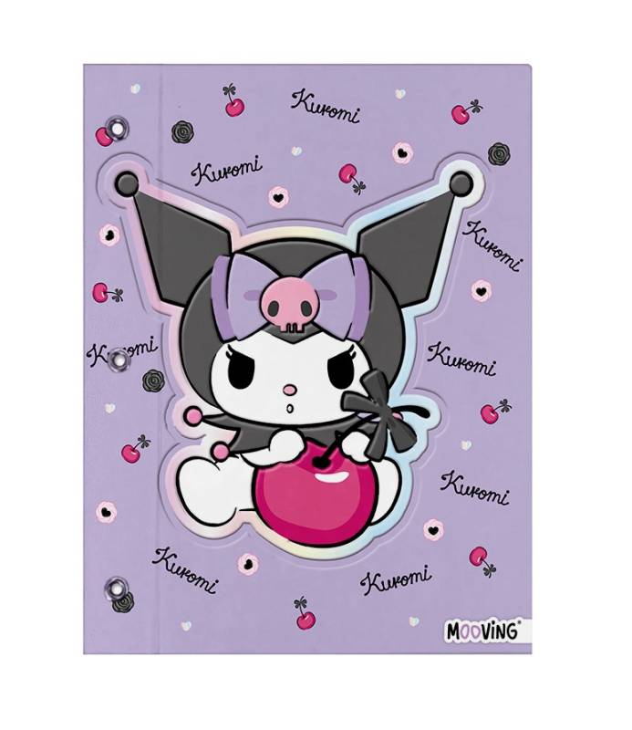 Carpeta C/Cordon N°3 Mooving Kuromi Cartoné 3255