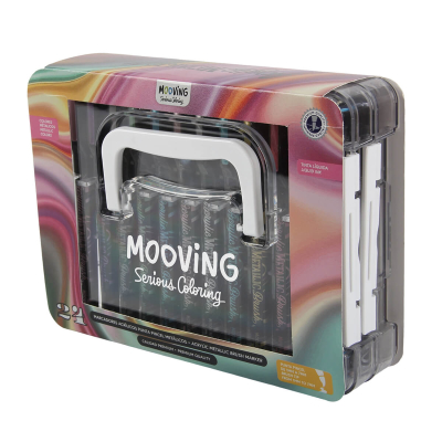 Marcadores Mooving Acrílico Metálicos X 24 Un  3121324