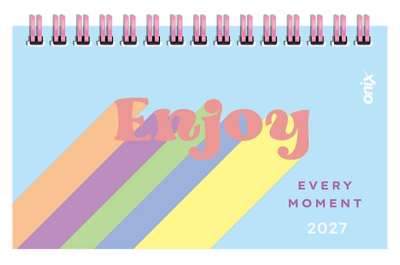Agenda Onix 2027 C/Esp Pocket Rainbow Enjoy 16X22 Semanal Ag27B009  