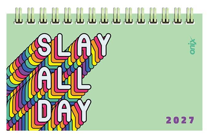 Agenda Onix 2027 C/Esp Pocket Rainbow Slay All Day Semanal Ag27D009