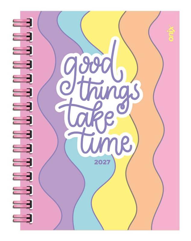 Agenda Onix 2027 C/Esp Rainbow Good Things 16X22 Semanal Td 112 P Ag27B009