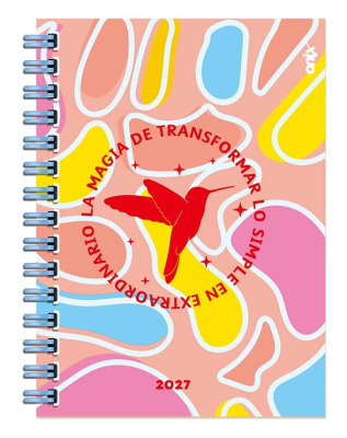 Agenda Onix 2027 C/Esp Rainbow Magia 16X22 Semanal Td 112 P Ag27B009  