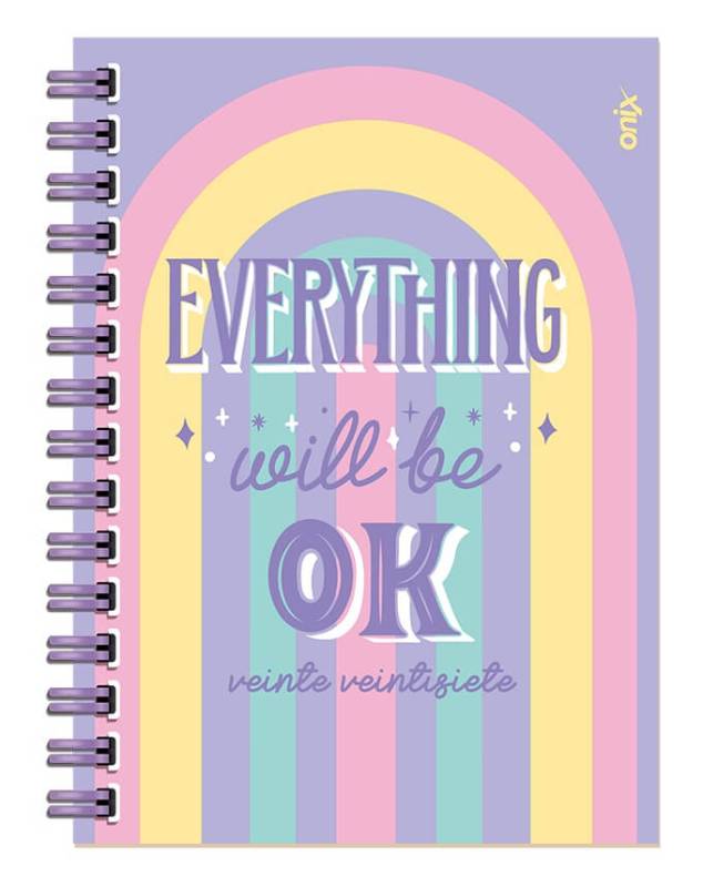 Agenda Onix 2027 C/Esp Rainbow Everyhing 16X22 Semanal Td 112 P Ag27B009