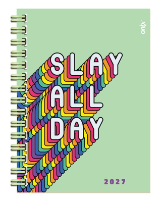 Agenda Onix 2027 C/Esp Rainbow Slay All Day 10X15 Diaria Td 320 P
