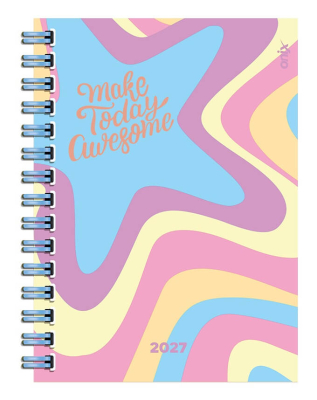 Agenda Onix 2027 C/Esp Rainbow Make Today 16X22 Semanal Td 112 P Ag27B009  