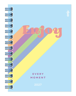 Agenda Onix 2027 C/Esp Rainbow Enjoy 16X22 Semanal Td 112 P Ag27B009  