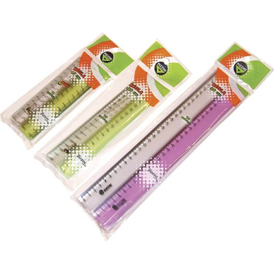 Regla Escolar Pizzini 20 Cm Paq X 10 Unid