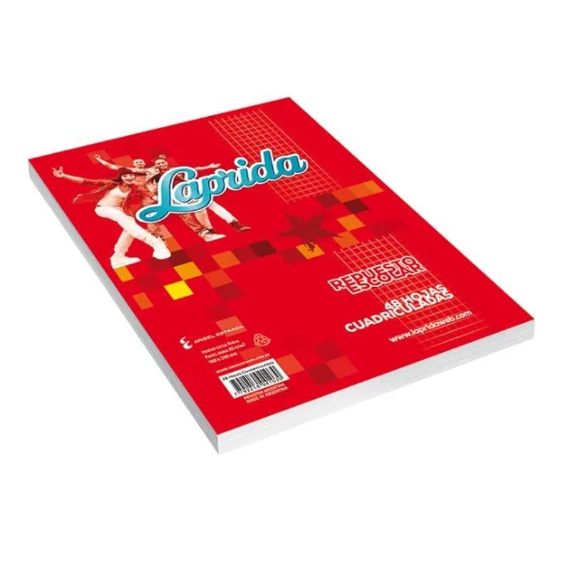 Repuesto Laprida N°3 X 48 Hjs Cuadriculado