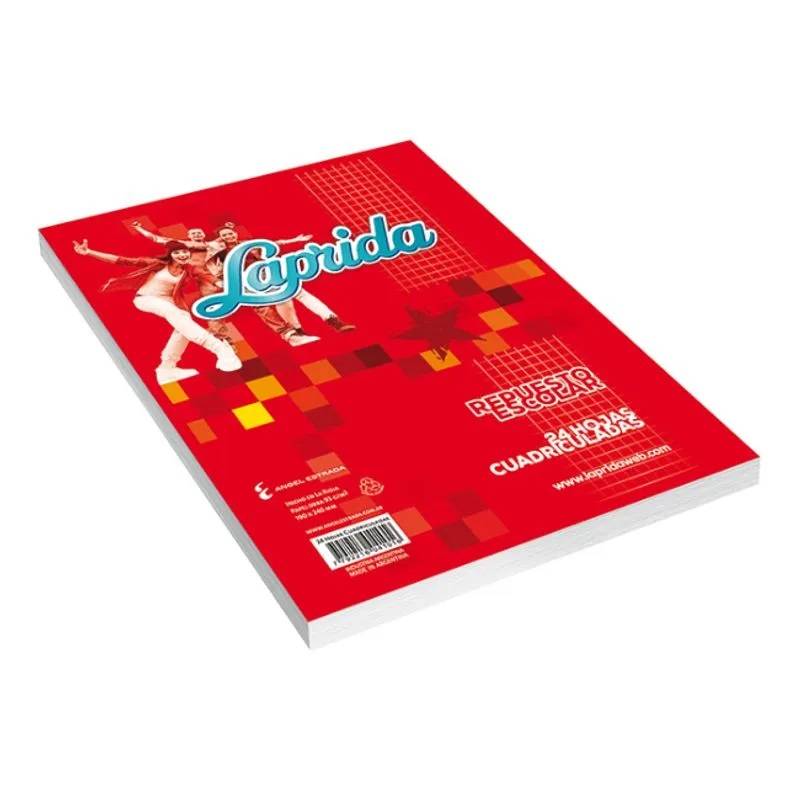 Repuesto Laprida N°3 X 24 Hjs Cuadriculado