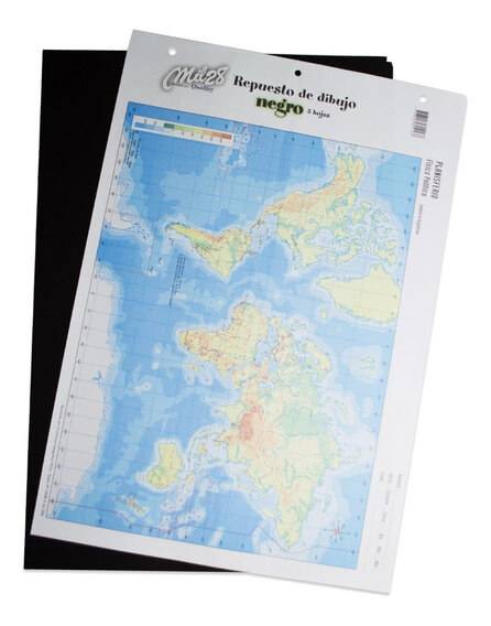 Repuesto P/Dibujo N° 5 Negro Mil28 5 Hjs