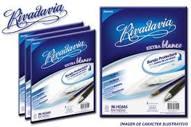 Repuesto Rivadavia Nº3 X 96H Ray Extra Blanco